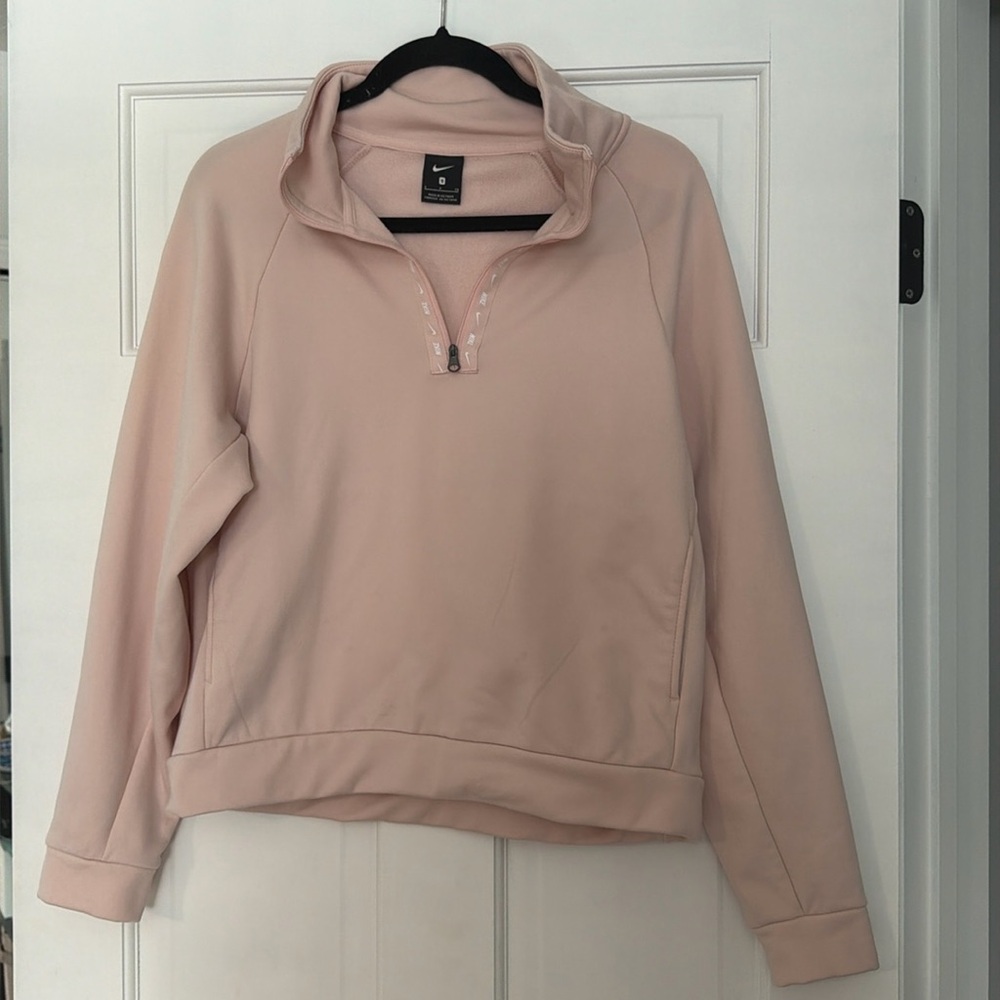Nike Light Pink Fleece Pullover